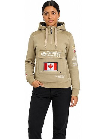 Sweat com capuz gyrelle – canadian peak