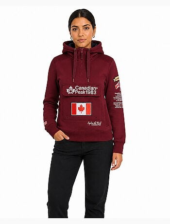 Sweat com capuz gyrelle – canadian peak