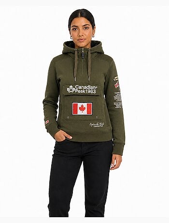 Sweat com capuz gyrelle – canadian peak