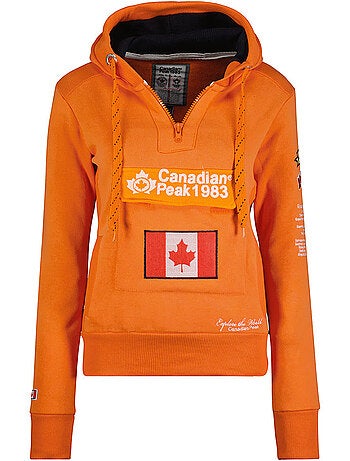 Sweat com capuz gyrelle – canadian peak