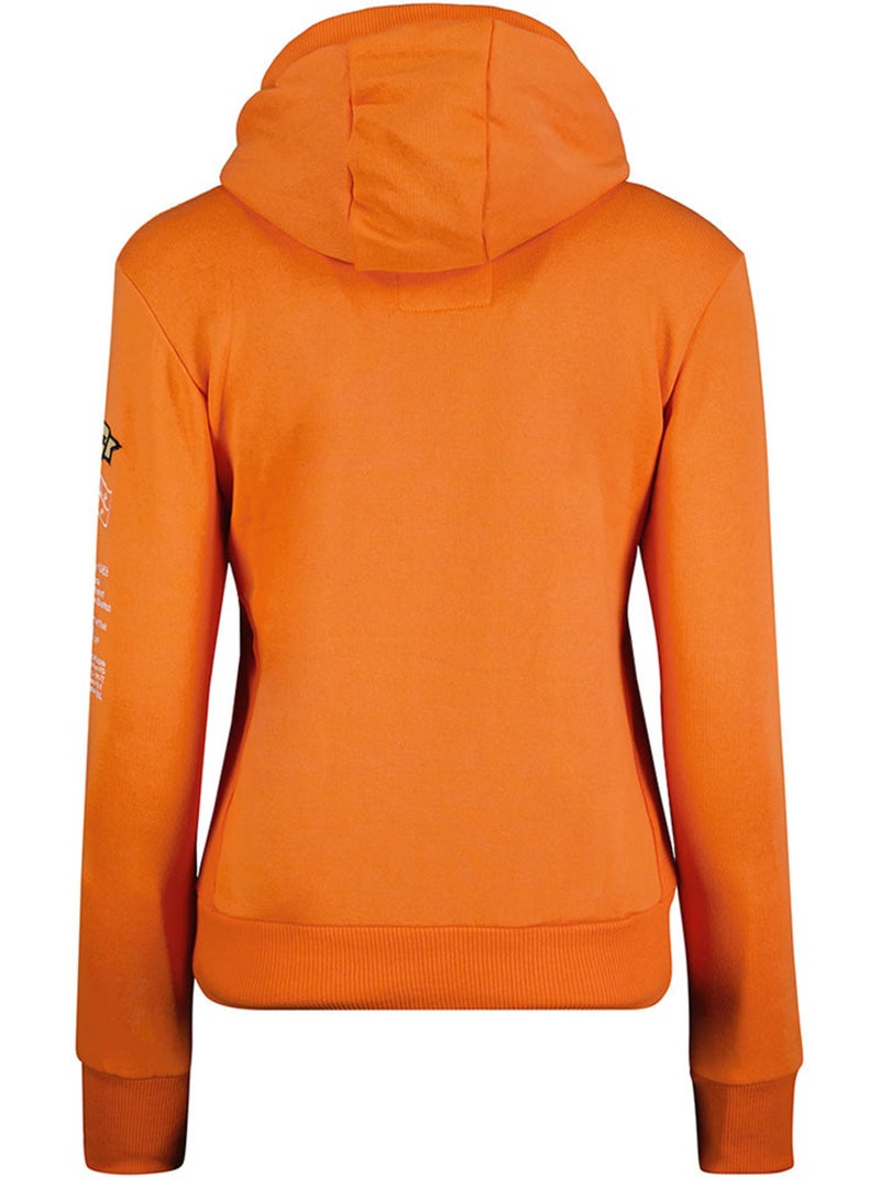 Sweat com capuz gyrelle – canadian peak Laranja-fluo - Kiabi