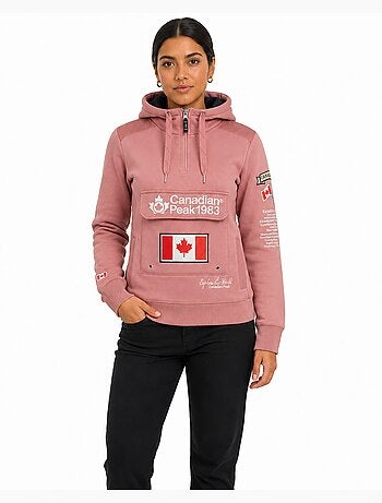 Sweat com capuz gyrelle – canadian peak