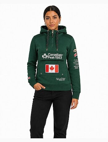 Sweat com capuz gyrelle – canadian peak