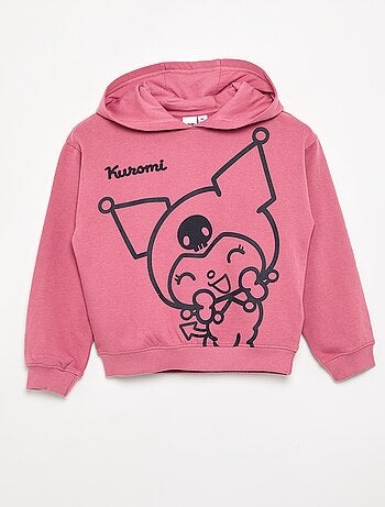 Sweat com capuz 'Hello Kitty' de polar