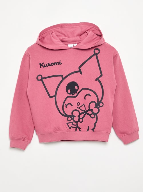 Sweat com capuz 'Hello Kitty' de polar - Kiabi