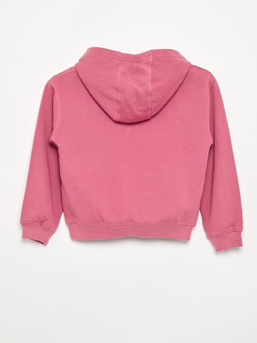 Sweat com capuz 'Hello Kitty' de polar - Kiabi