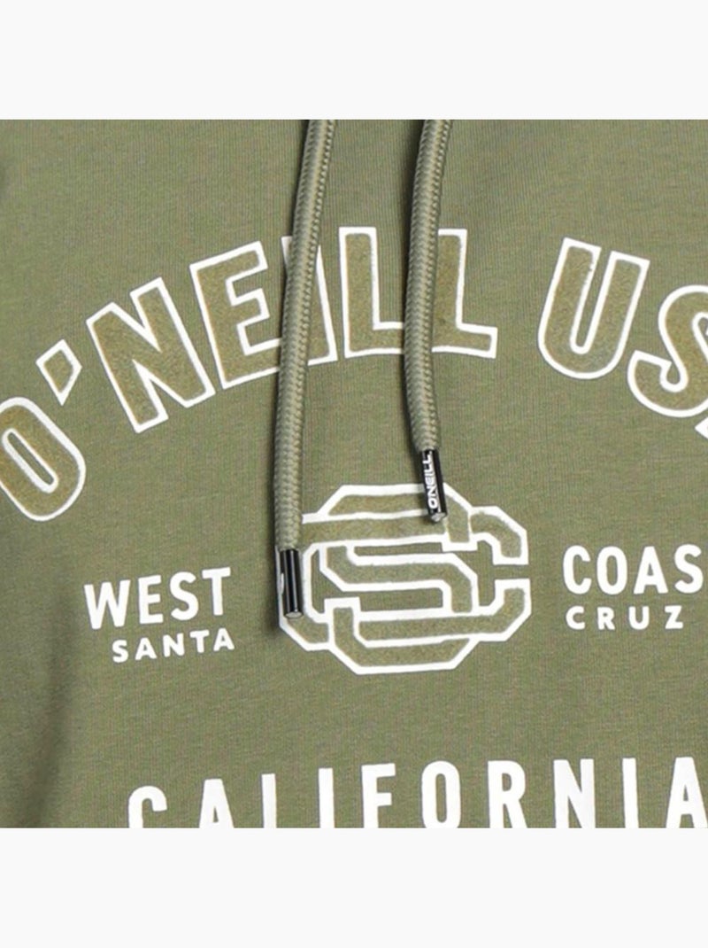 Sweat com Capuz Kaki O'Neill State para Homem Verde cáqui claro - Kiabi