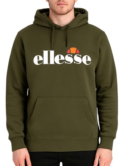 Sweat com capuz kaki para homem ellesse sop23652a - Kiabi Sweat com capuz kaki para homem ellesse sop23652a - Kiabi