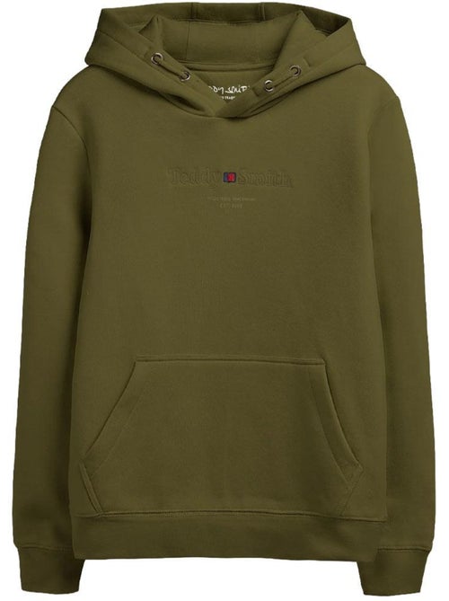 Sweat com capuz kaki para homem teddy smith jim - Kiabi Sweat com capuz kaki para homem teddy smith jim - Kiabi