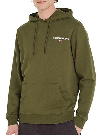 Sweat com Capuz Kaki para Homem Tommy Hilfiger Entry Grap