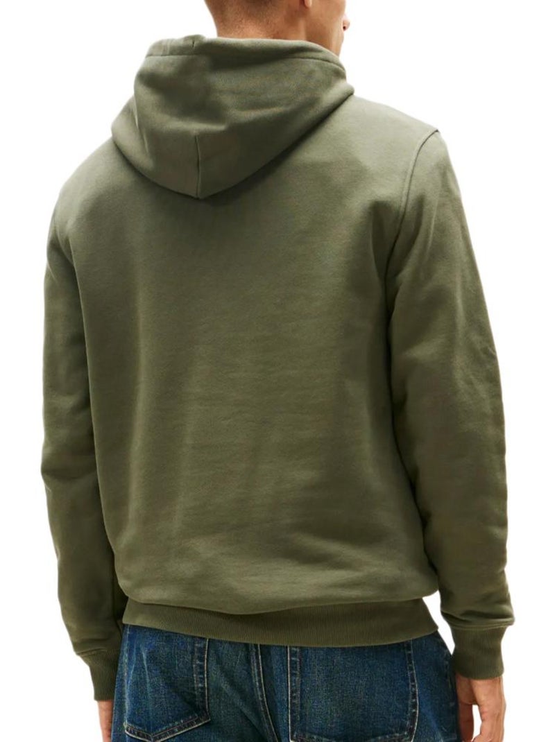 Sweat com Capuz Kaki para Homem Tommy Hilfiger TJM Reg Badge Verde cáqui claro - Kiabi