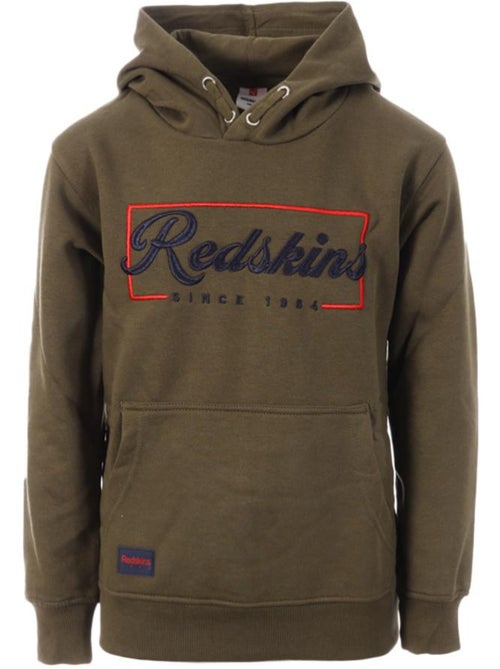 Sweat com Capuz Kaki para Rapaz Redskins - Kiabi Sweat com Capuz Kaki para Rapaz Redskins - Kiabi