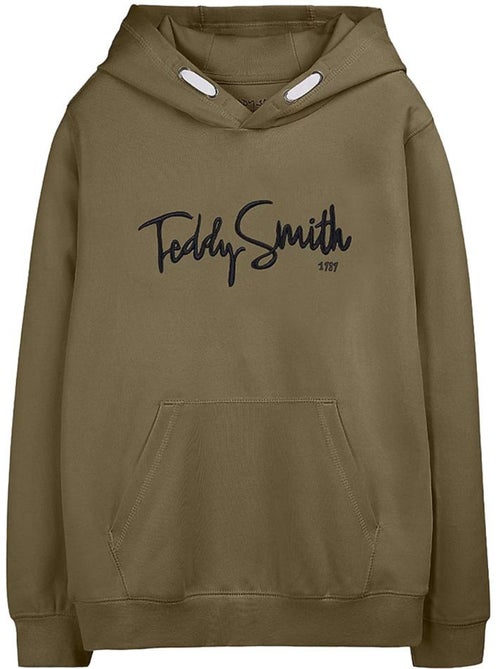 Sweat com capuz kaki para rapaz teddy smith sevry - Kiabi Sweat com capuz kaki para rapaz teddy smith sevry - Kiabi
