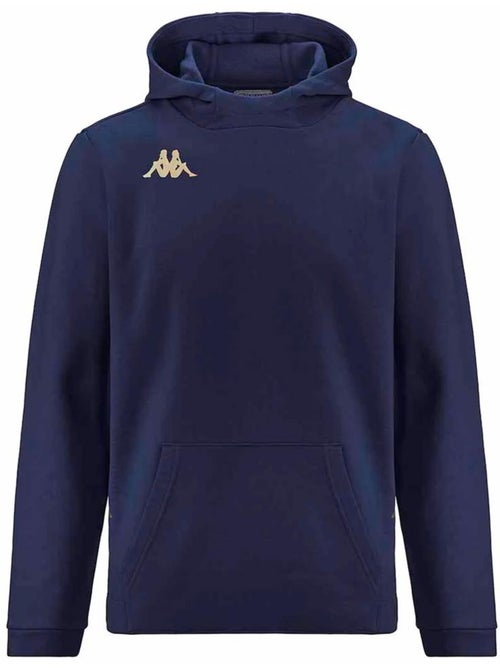 Sweat com capuz kappa giordi azul marinho para homem - Kiabi