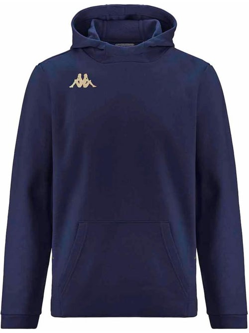 Sweat com capuz kappa giordi azul marinho para homem - Kiabi