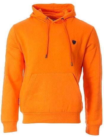 Sweat com capuz laranja para homem redskins makit poster
