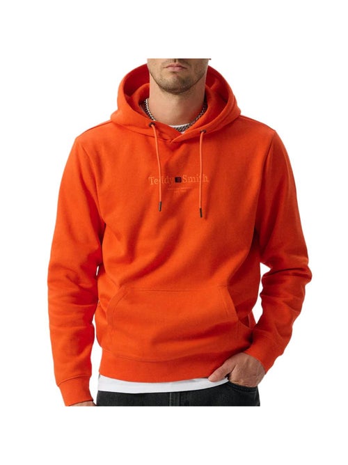 Sweat com capuz laranja para homem teddy smith jim - Kiabi Sweat com capuz laranja para homem teddy smith jim - Kiabi
