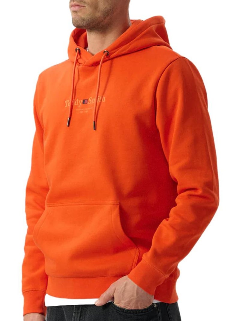 Sweat com Capuz Laranja para Homem Teddy Smith Jim Laranja - Kiabi