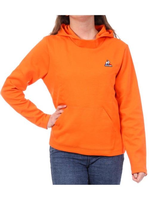 Sweat com Capuz Laranja para Mulher Le Coq Sportif N°9 - Kiabi Sweat com Capuz Laranja para Mulher Le Coq Sportif N°9 - Kiabi