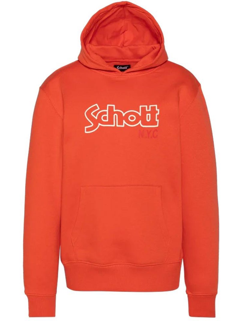 Sweat com Capuz Laranja para Rapaz Schott Sidney Laranja - Kiabi