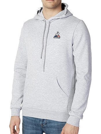 Sweat com Capuz Le Coq Sportif Cinzento para Homem