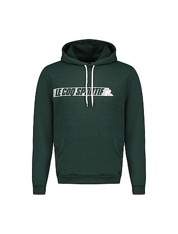 Sweat com Capuz Le Coq Sportif Contemporain N°1 Verde para Homem