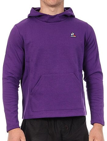 Sweat com Capuz Le Coq Sportif Violeta para Homem