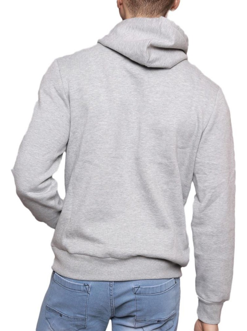 Sweat com Capuz Masculino Redskins Makit Poster Cinzento Cinza-prateado - Kiabi