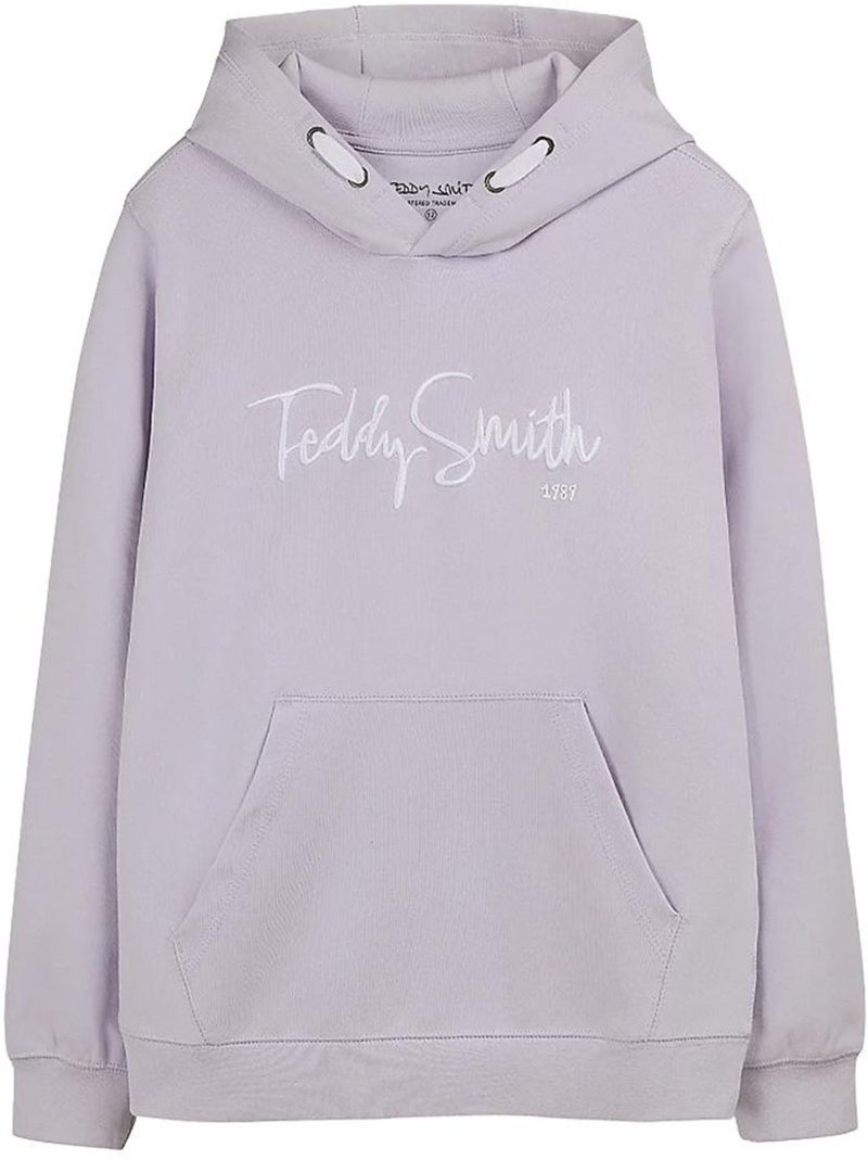 Sweat com capuz mauve para rapaz teddy smith evry1 Roxo - Kiabi