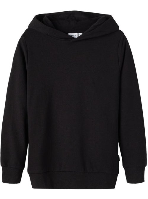 Sweat com Capuz Name It Hood para Rapaz Preto - Kiabi Sweat com Capuz Name It Hood para Rapaz Preto - Kiabi