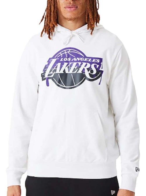 Sweat com capuz new era branco para homem - Kiabi Sweat com capuz new era branco para homem - Kiabi