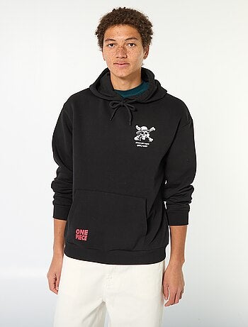 Sweat com capuz 'One piece'