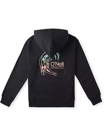 Sweat com Capuz O'Neill Circle Surfer para Rapariga em Preto