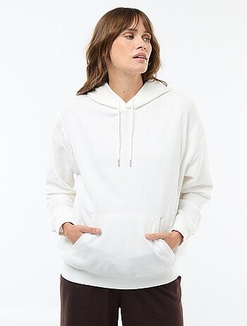 Sweat com capuz para amamentação