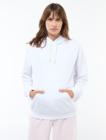 Sweat com capuz para amamentação