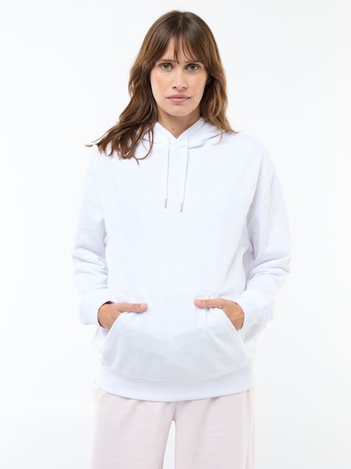 Sweat com capuz para amamentação - Kiabi