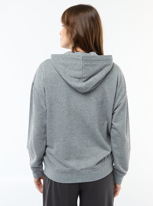 Sweat com capuz para amamentação - Kiabi