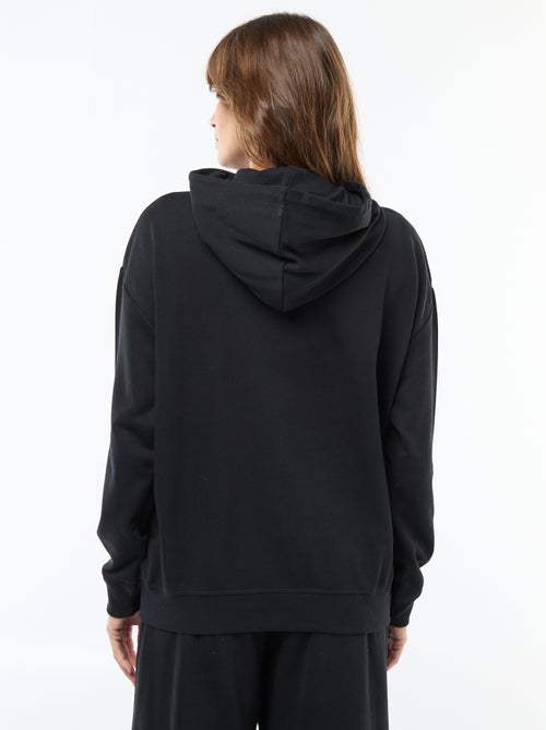 Sweat com capuz para amamentação - Kiabi