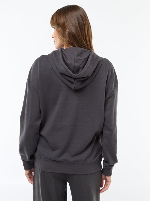 Sweat com capuz para amamentação - Kiabi