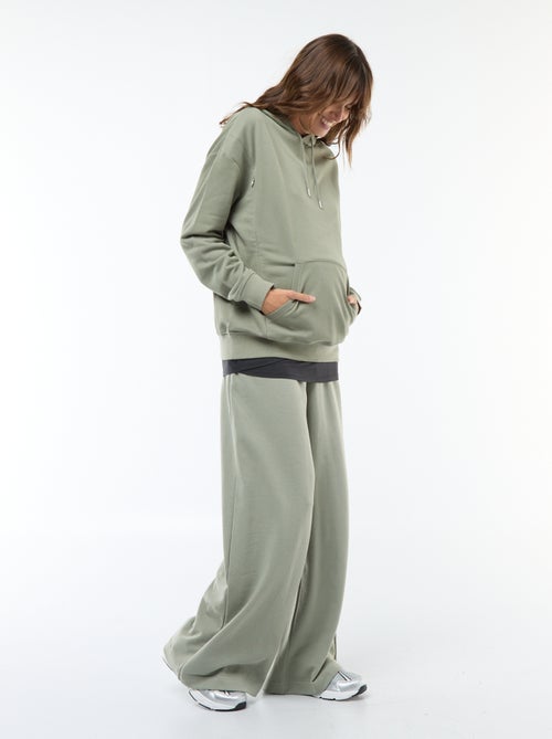 Sweat com capuz para amamentação - Kiabi