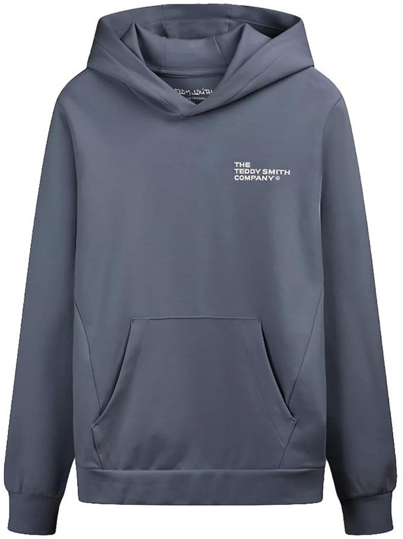 Sweat com capuz para menina teddy smith cinzento escuro Cinza-prateado - Kiabi