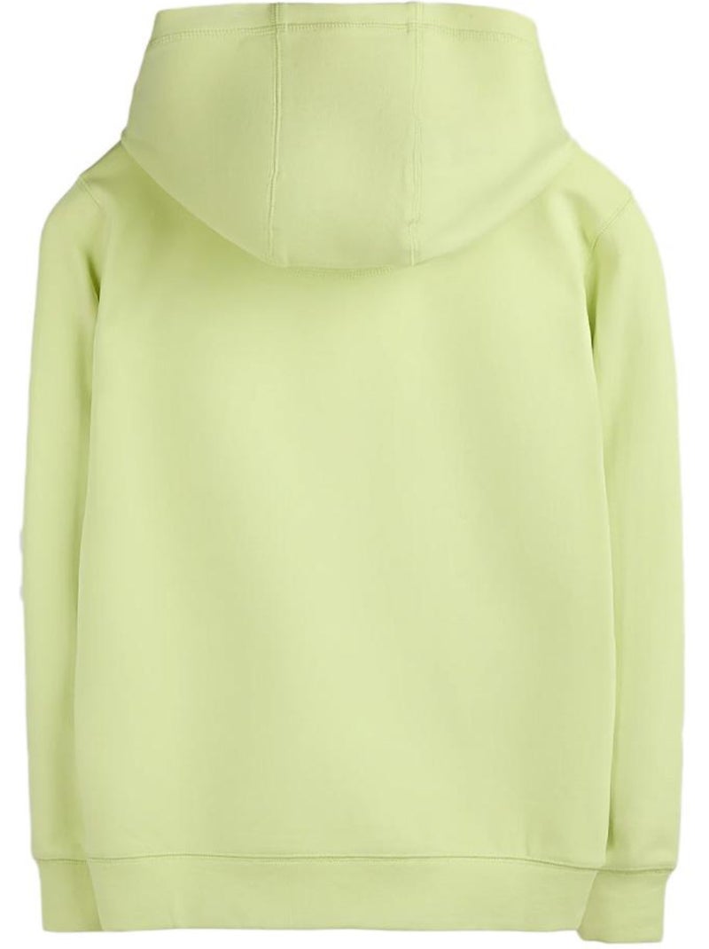 Sweat com capuz para rapaz teddy smith evry amarelo/verde Amarelo - Kiabi