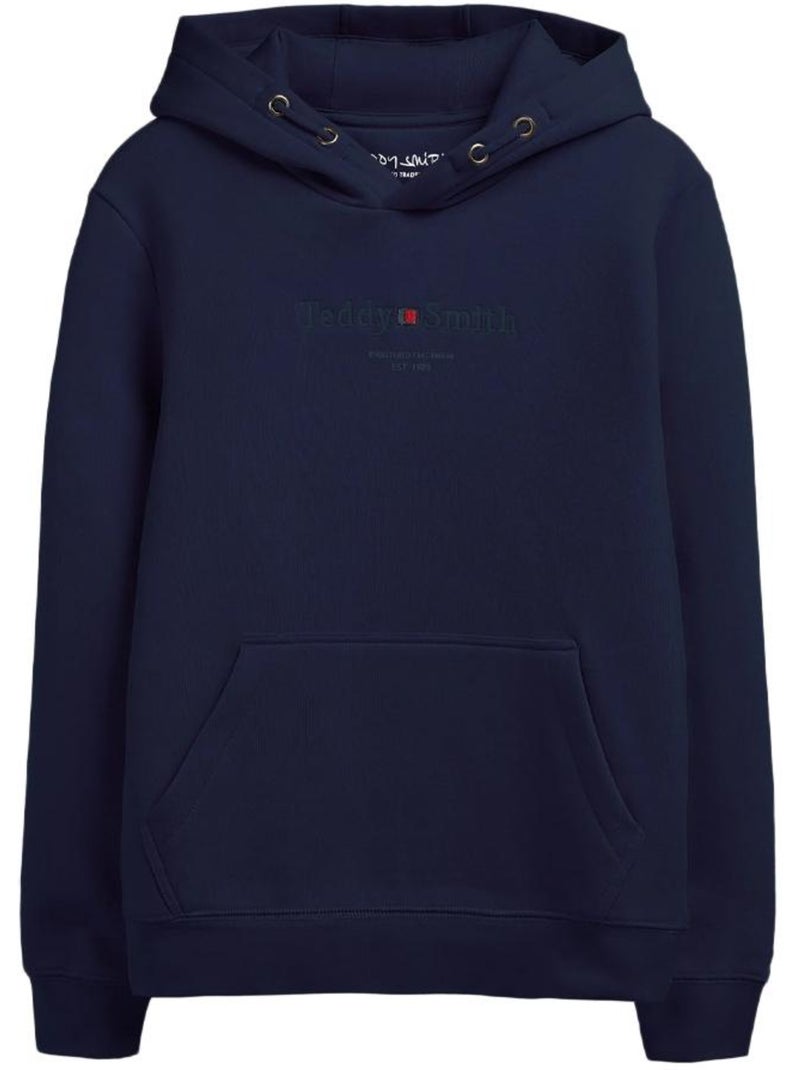 Sweat com Capuz para Rapaz Teddy Smith Marine Azul-marinho - Kiabi