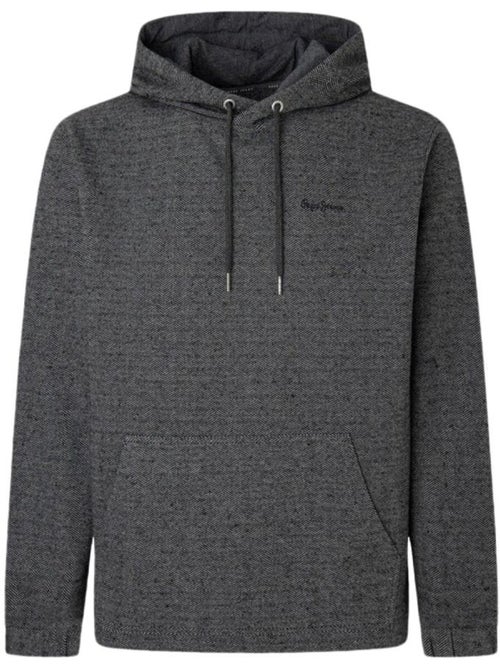 Sweat com capuz pepe jeans mondra para homem cinzento/preto - Kiabi