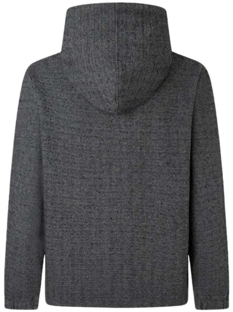 Sweat com Capuz Pepe Jeans Mondra para Homem Cinzento/Preto Preto - Kiabi