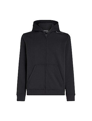 Sweat com Capuz Preto Calvin Klein Jeans para Homem