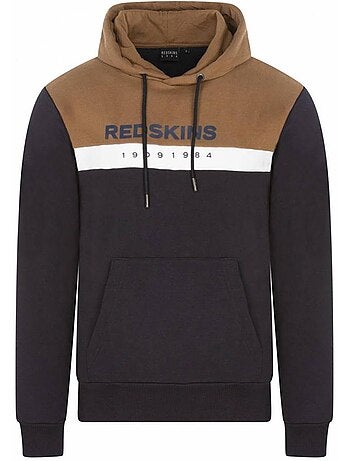 Sweat com capuz preto masculino redskins berguson rds