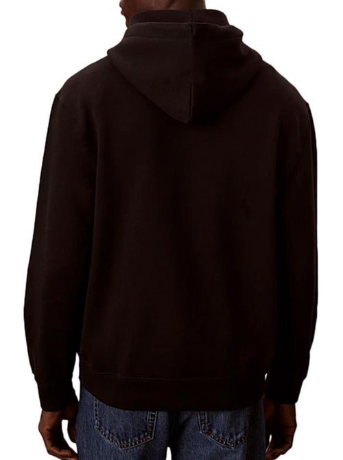 Sweat com capuz preto para homem calvin klein jeans 3500 - Kiabi