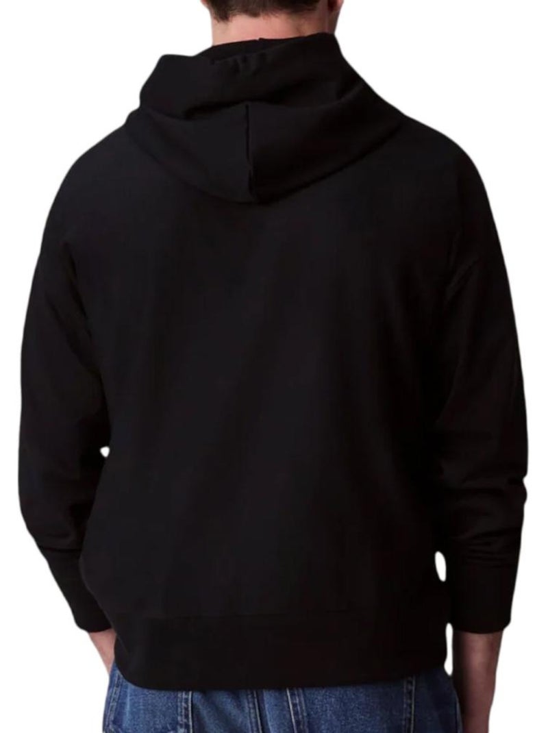 Sweat com Capuz Preto para Homem Calvin Klein Jeans Premium Terry Preto - Kiabi