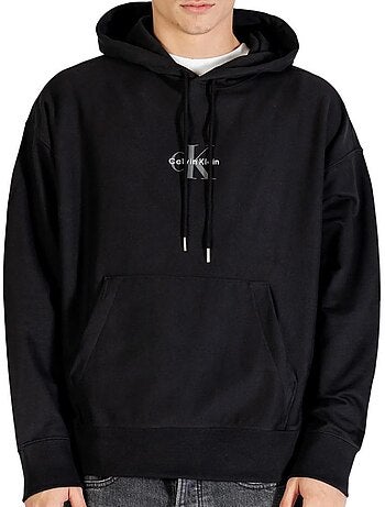 Sweatshirt cinzento calvin klein jeans premiums para homem